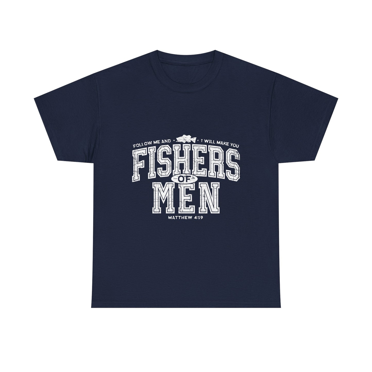 Fishers of Men Tee — Matthew 4:19 Christian Fishing Apparel