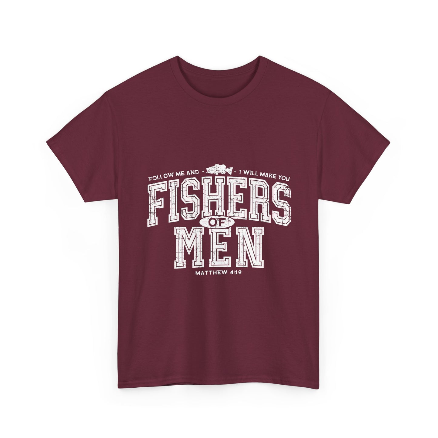 Fishers of Men Tee — Matthew 4:19 Christian Fishing Apparel