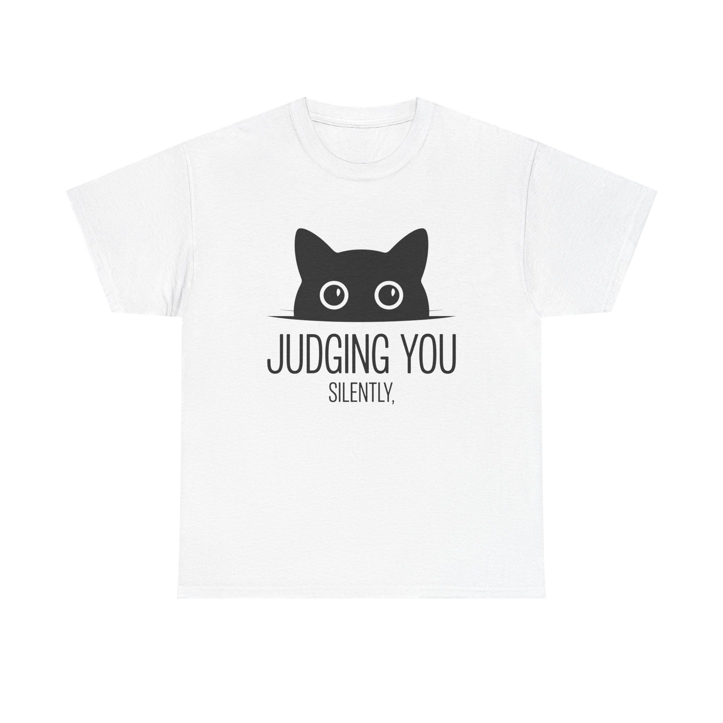 Cat "Judging You Silently" T-Shirt