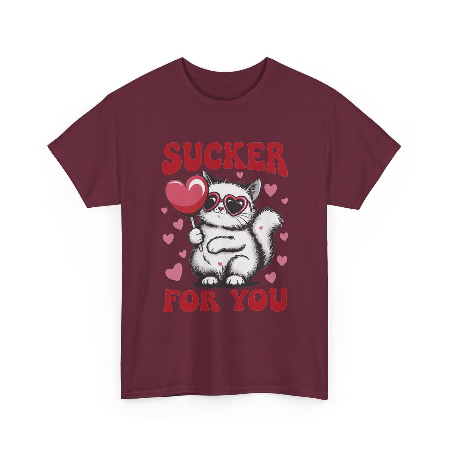 Sucker For You Cat T-Shirt