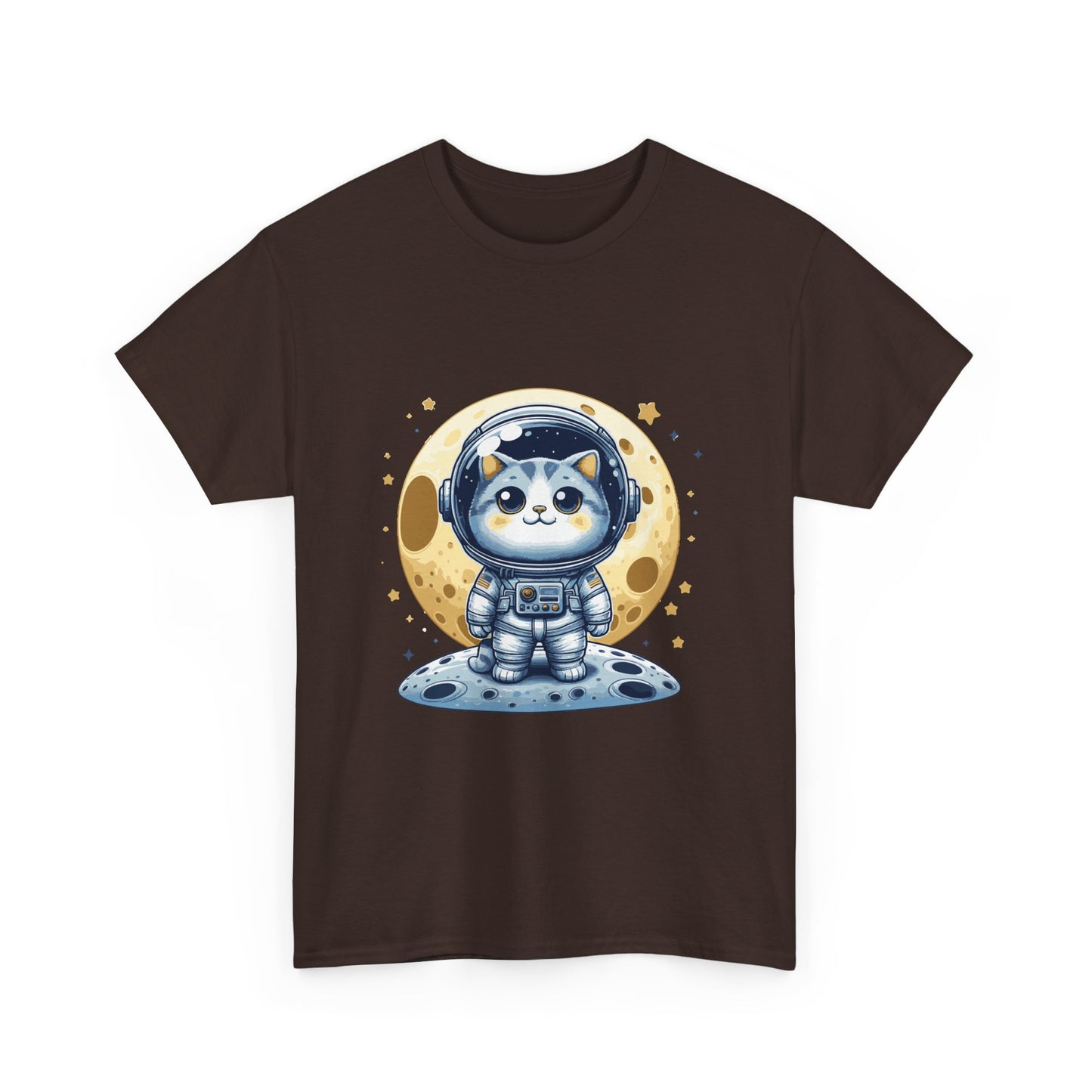 Astronaut Cat T-Shirt — Cute Space Cat Tee