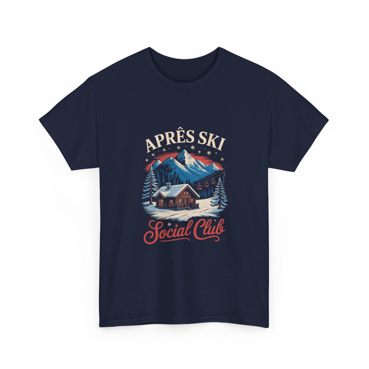 T-Shirt — Apres Ski Social Club Mountain Lodge Graphic Tee
