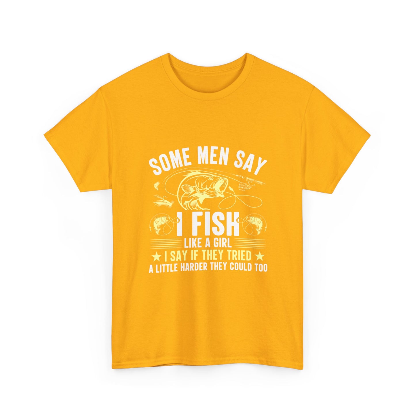 I Fish Like A Girl Fishing T-Shirt – Funny Women's Angler Tee