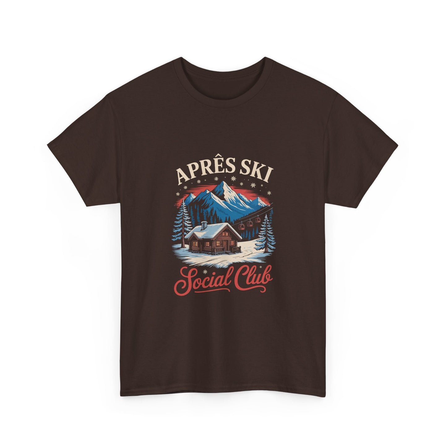 T-Shirt — Apres Ski Social Club Mountain Lodge Graphic Tee
