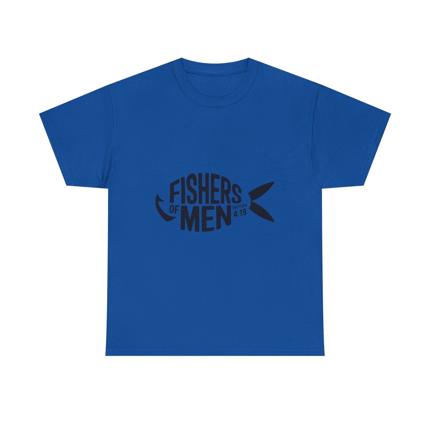 Fishing T-Shirt - "Fishers of Men" Christian Faith Graphic Tee