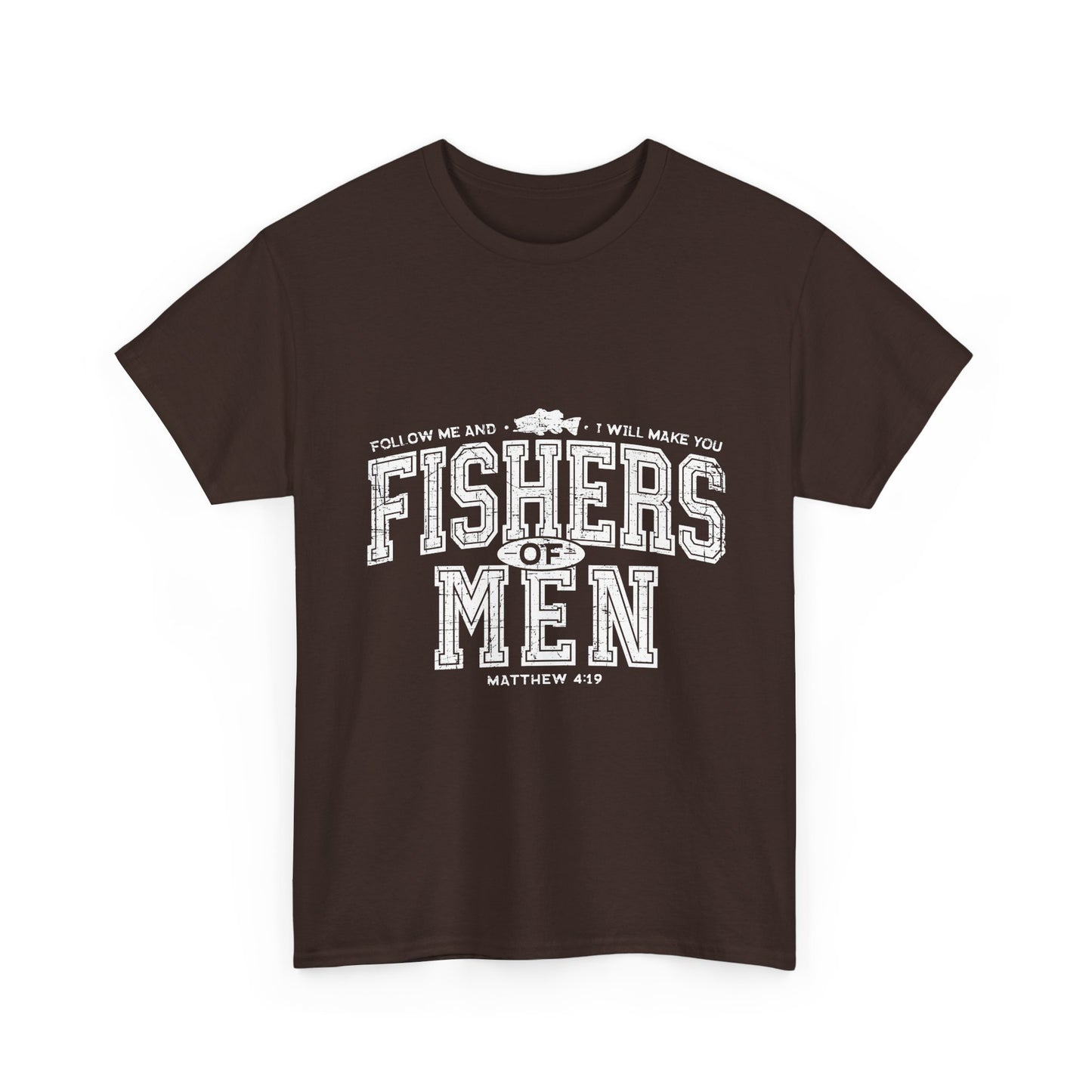 Fishers of Men Tee — Matthew 4:19 Christian Fishing Apparel