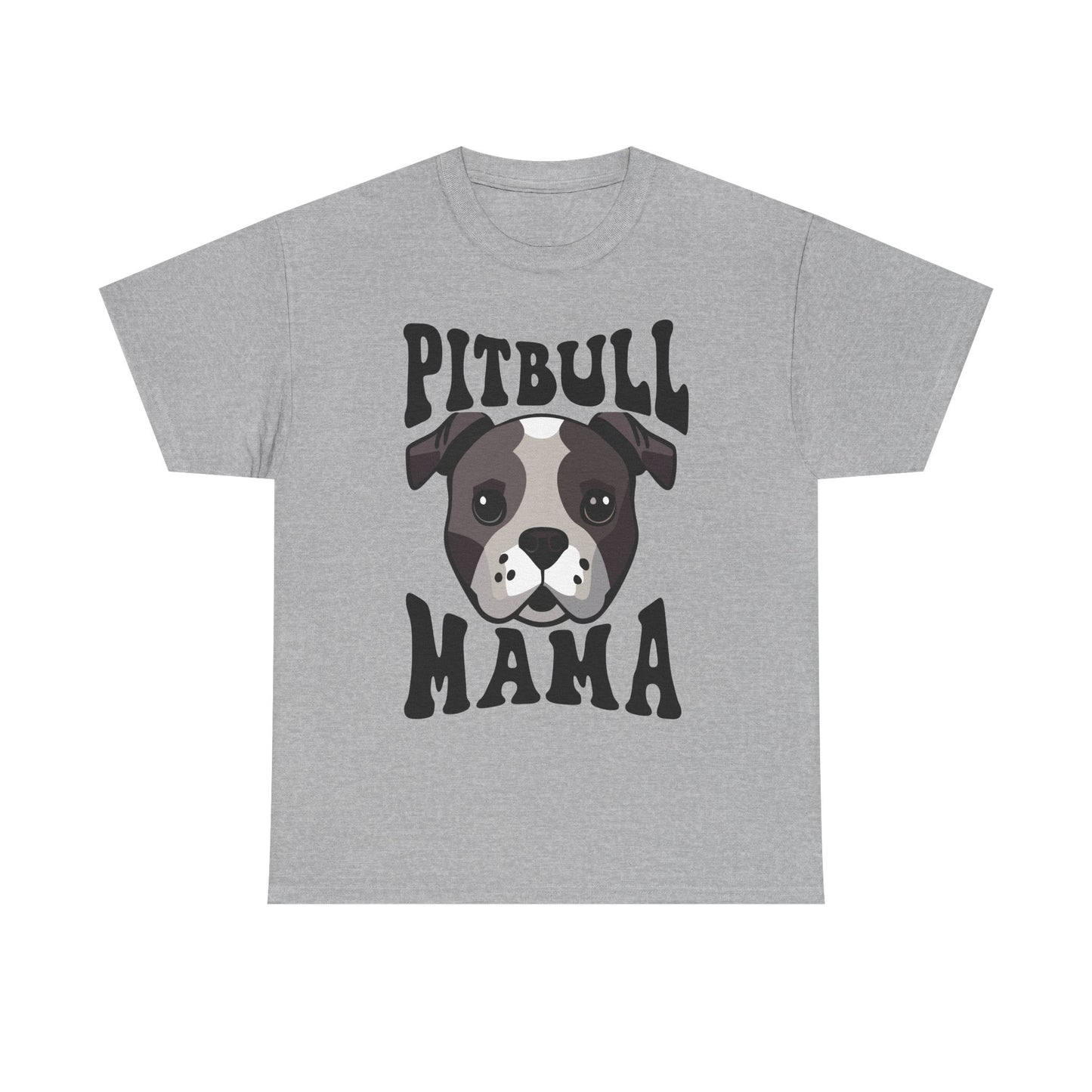 Pitbull Mama Dog T-Shirt