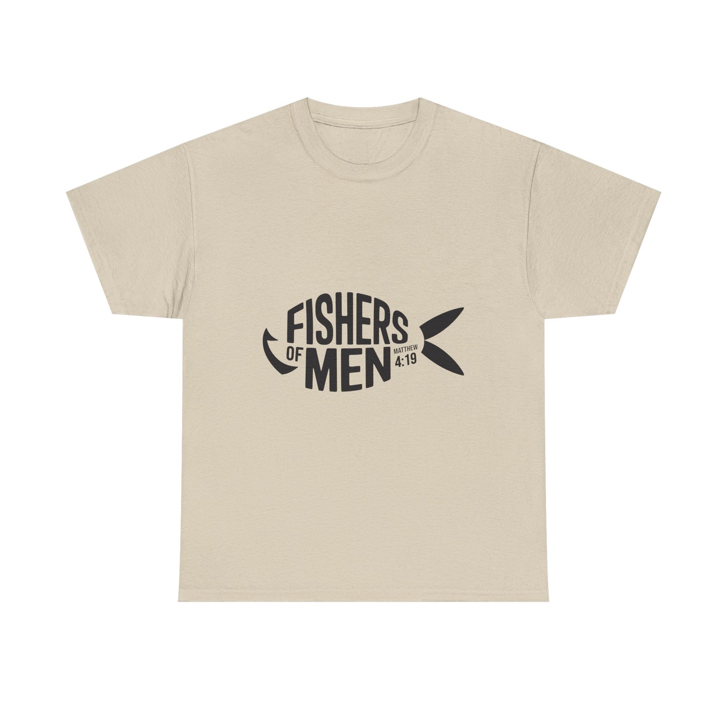 Fishing T-Shirt - "Fishers of Men" Christian Faith Graphic Tee