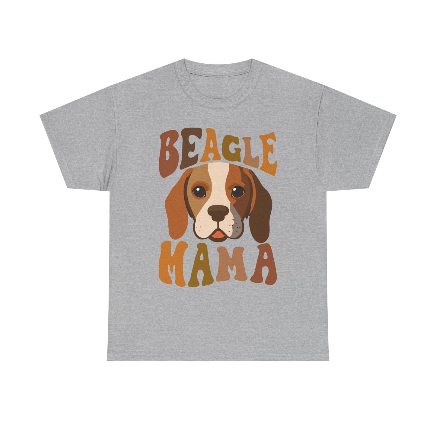 Beagle Mama T-Shirt — Cute Retro Beagle Mom Tee