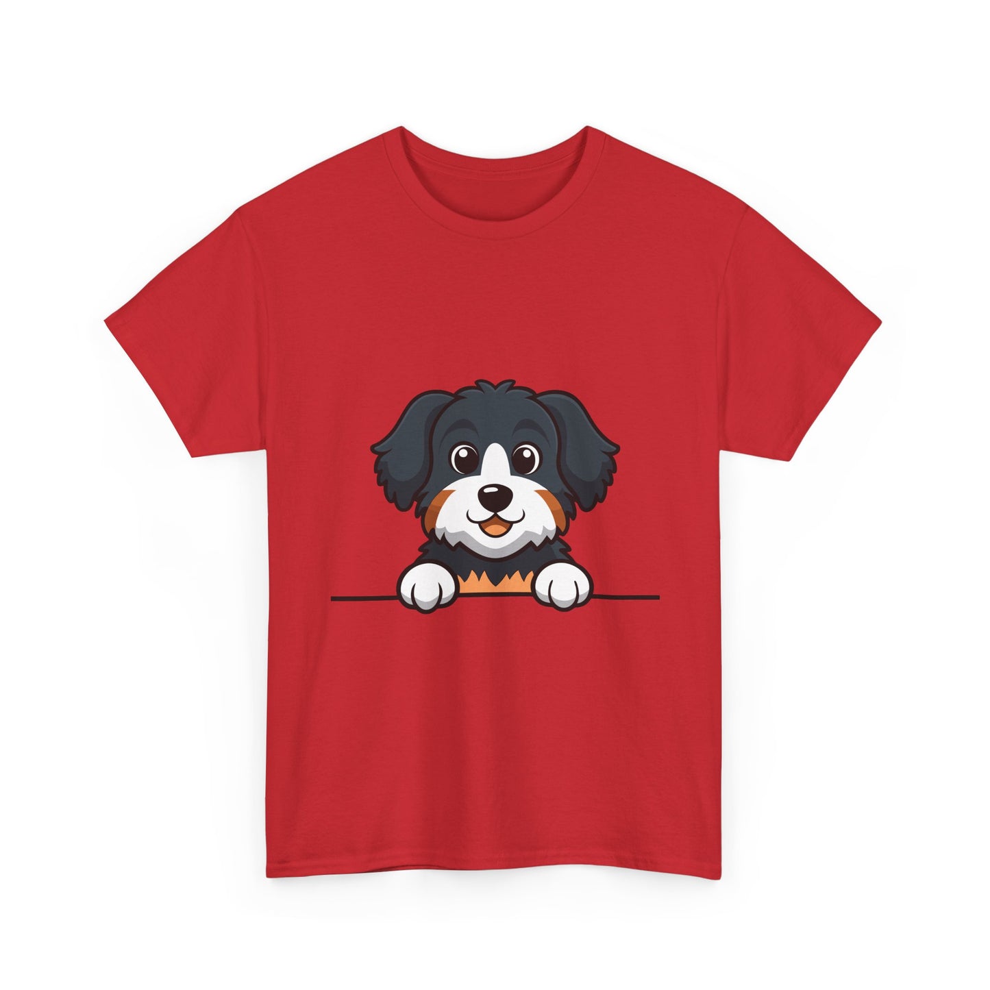 Peekaboo Puppy T-Shirt – Cute Dog Graphic Tee for Dog Lovers