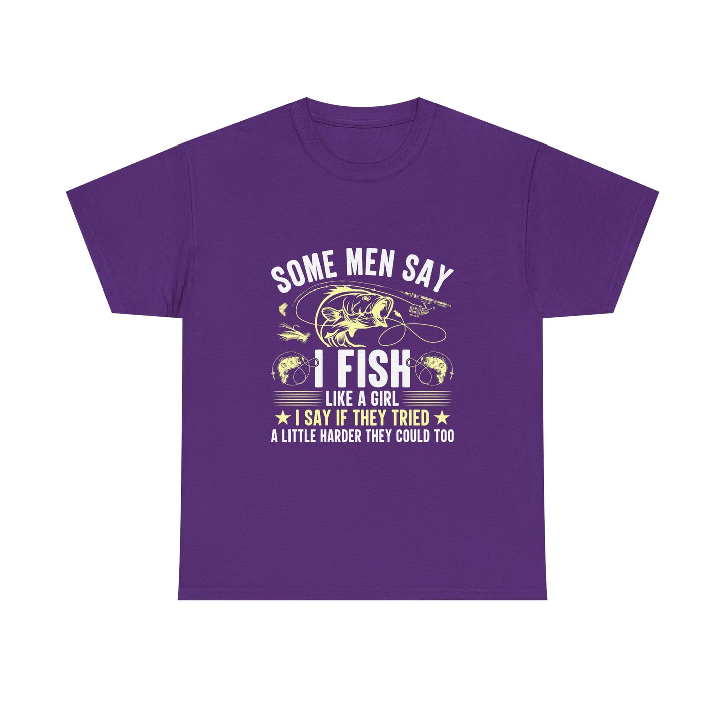 I Fish Like A Girl Fishing T-Shirt – Funny Women's Angler Tee