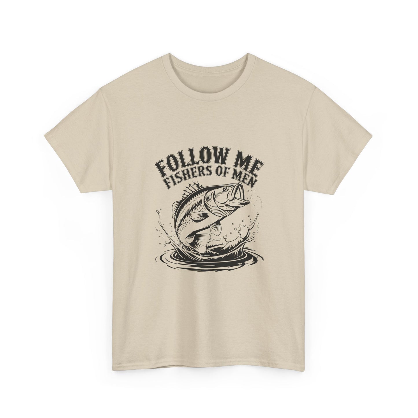 Follow Me Fishers of Men T-Shirt – Christian Fishing Graphic Tee