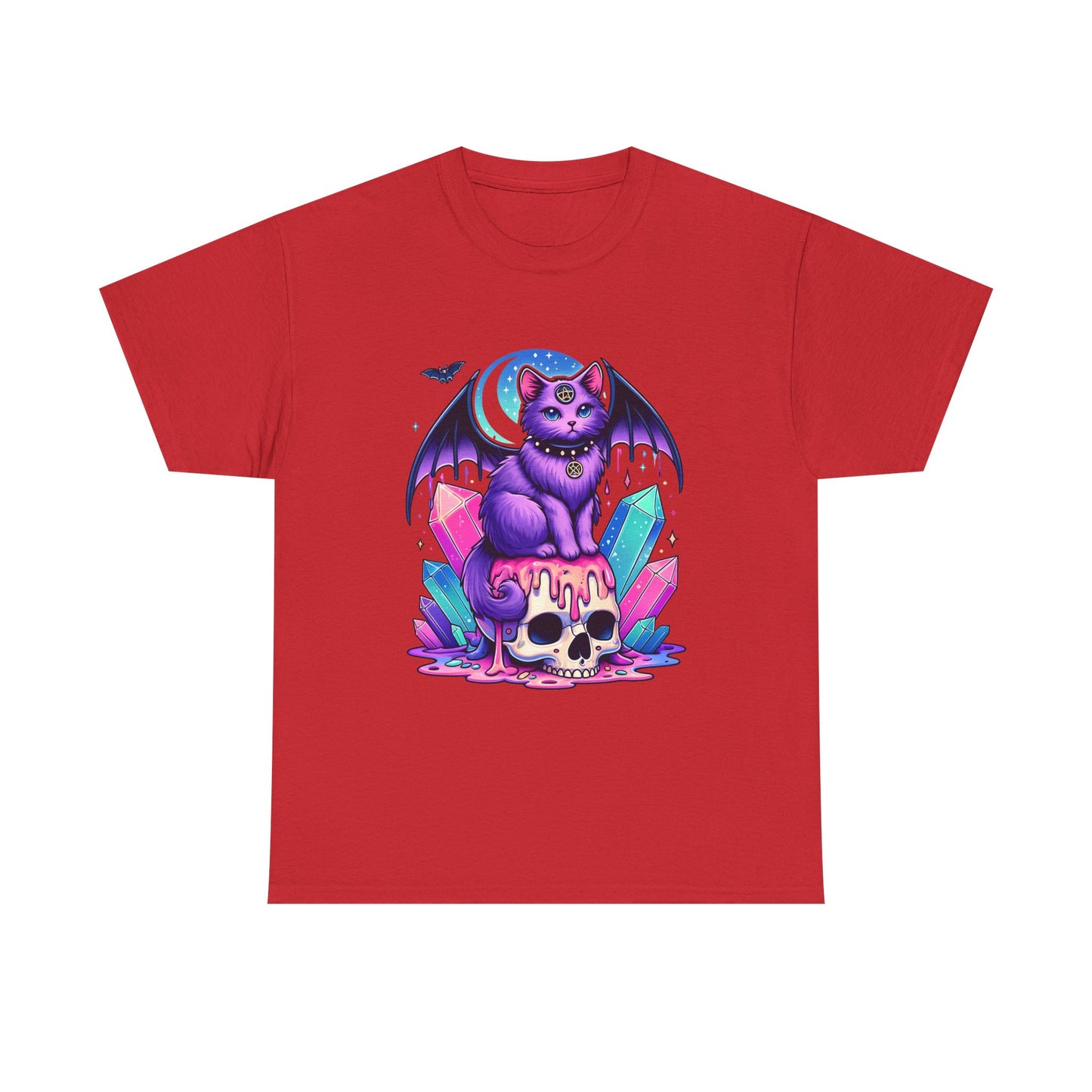 Gothic Crystal Cat T-Shirt