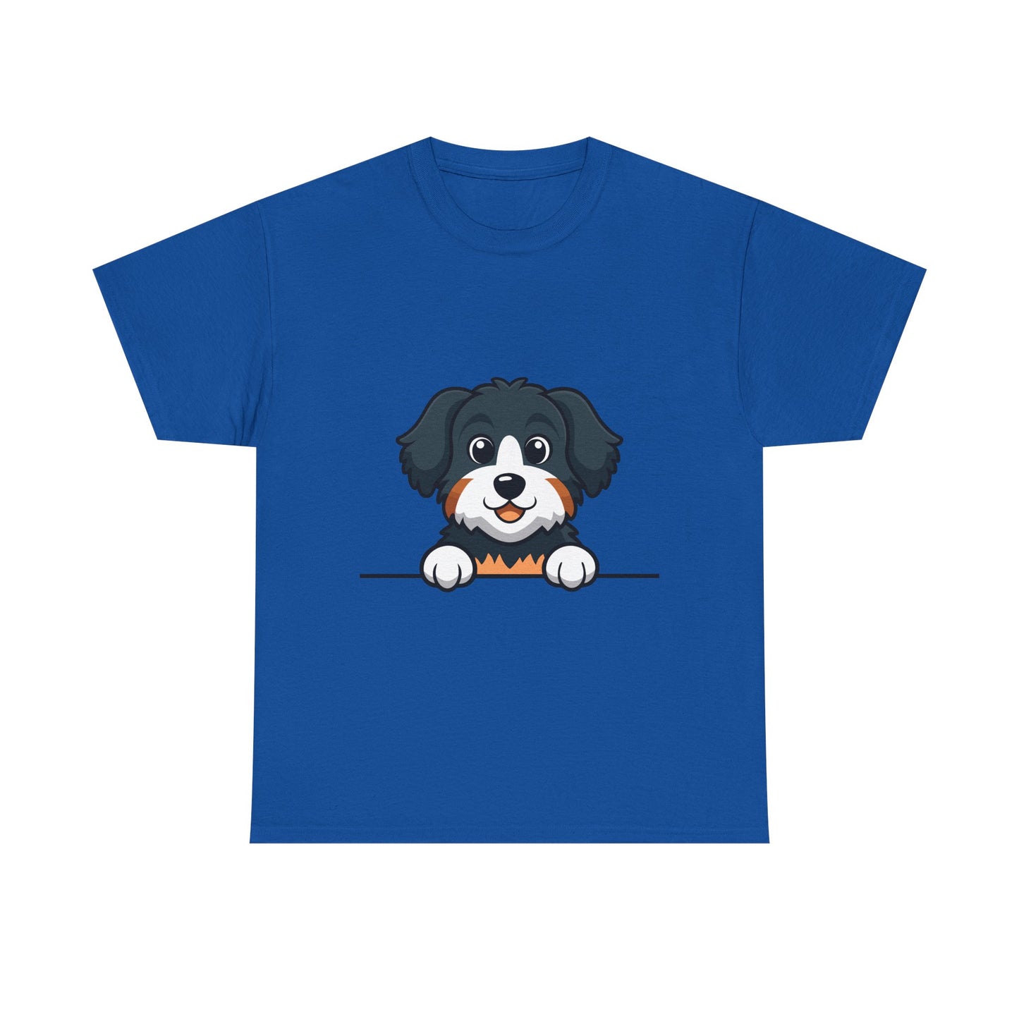Peekaboo Puppy T-Shirt – Cute Dog Graphic Tee for Dog Lovers