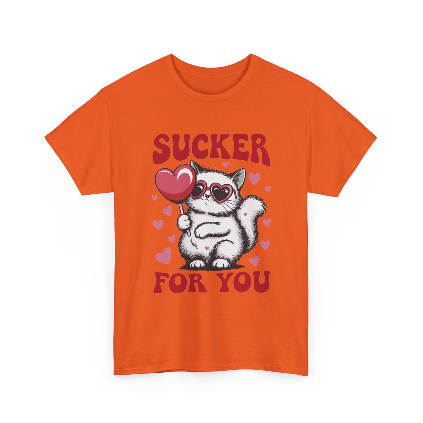 Sucker For You Cat T-Shirt