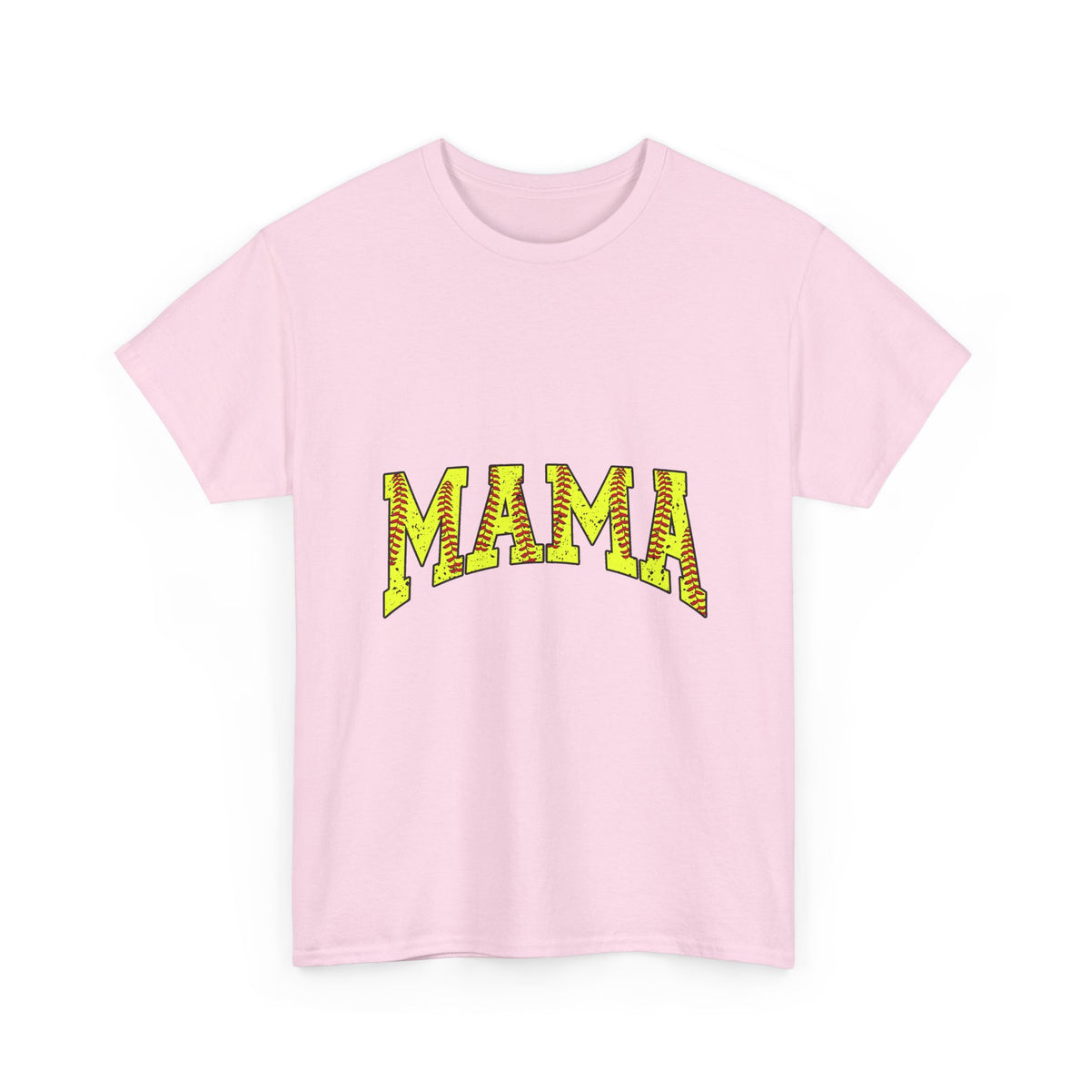 Mama Yellow Tiger Stripe Graphic Tee