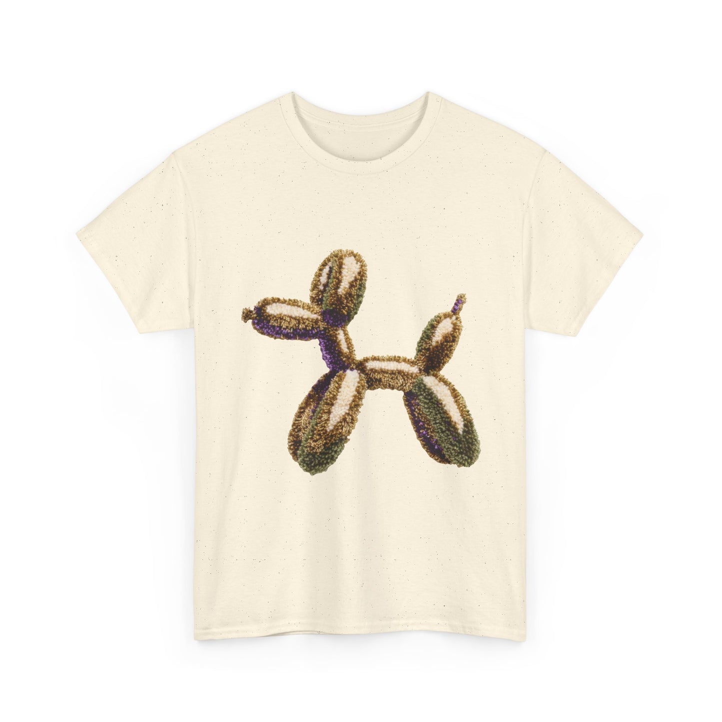 Balloon Dog T‑Shirt — Metallic Gold Balloon Animal Tee