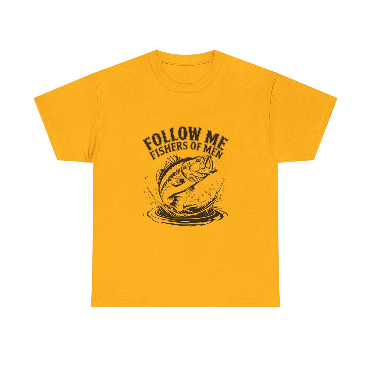 Follow Me Fishers of Men T-Shirt – Christian Fishing Graphic Tee