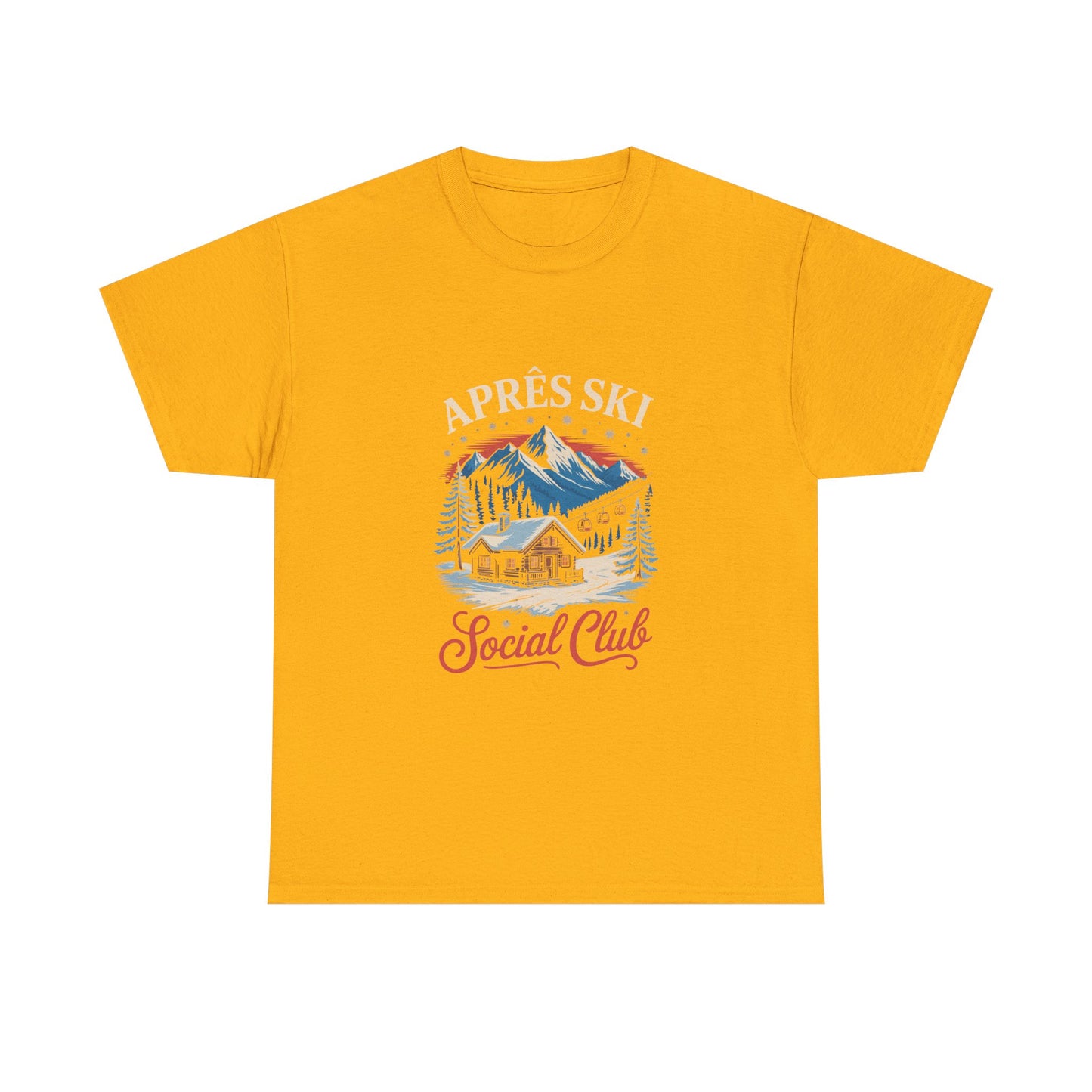 T-Shirt — Apres Ski Social Club Mountain Lodge Graphic Tee