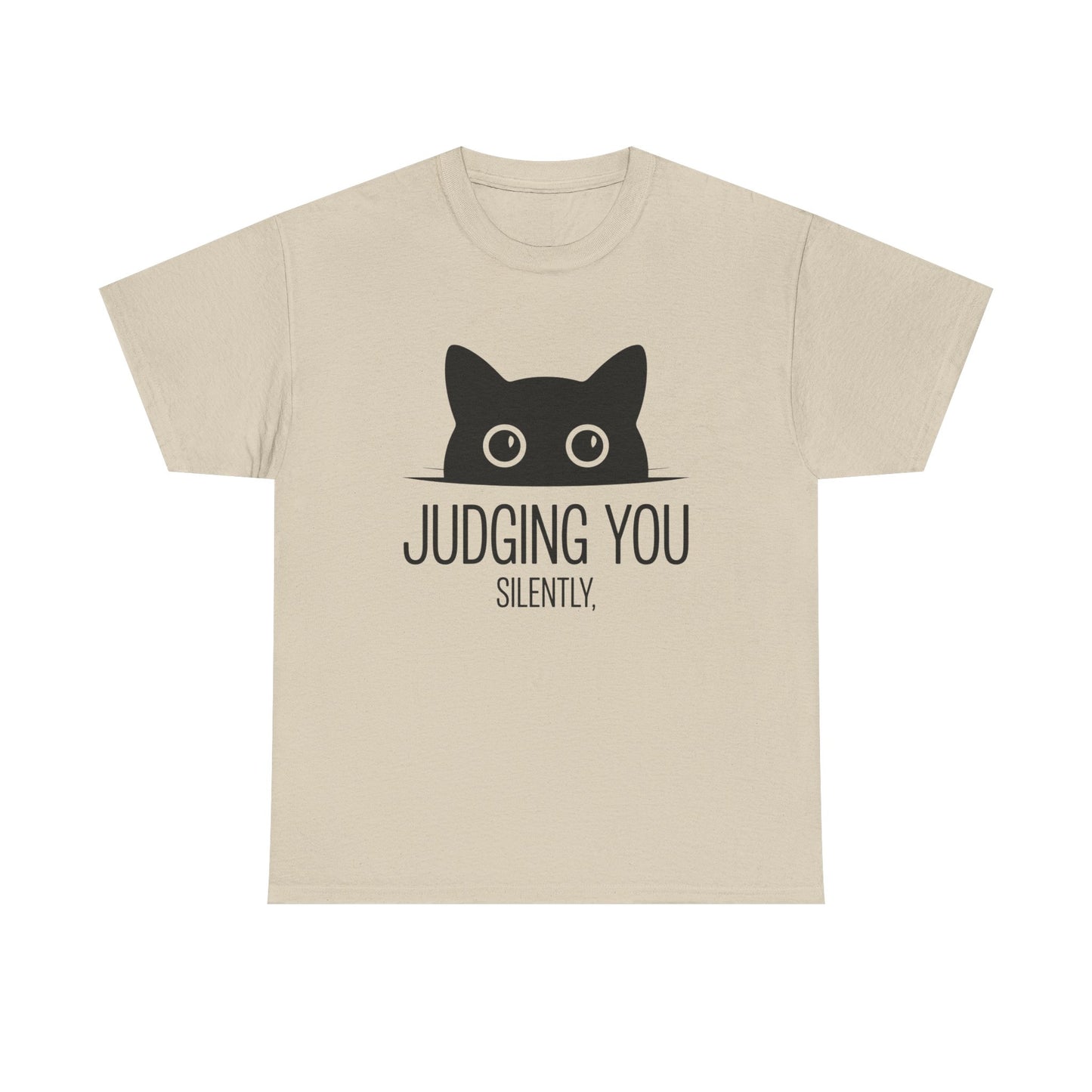 Cat "Judging You Silently" T-Shirt