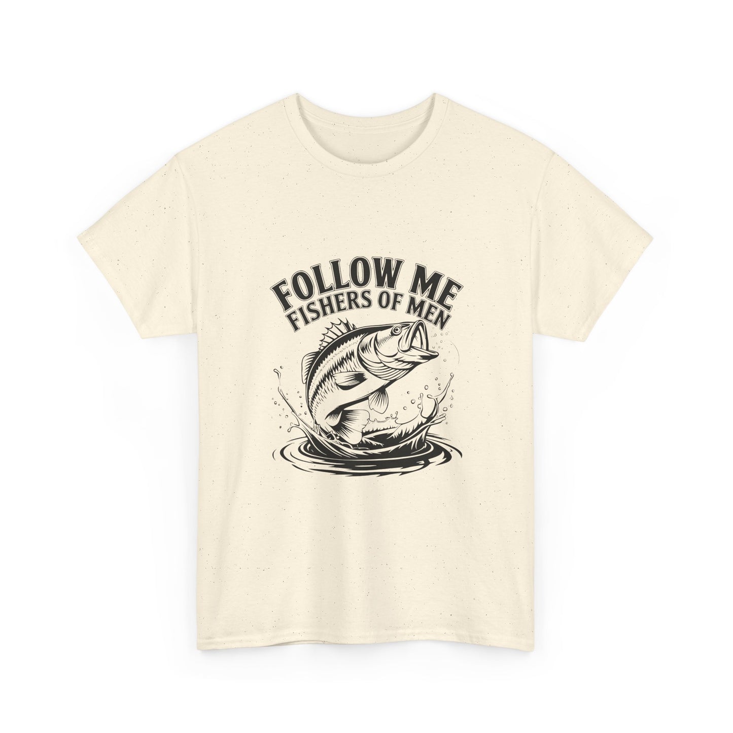 Follow Me Fishers of Men T-Shirt – Christian Fishing Graphic Tee
