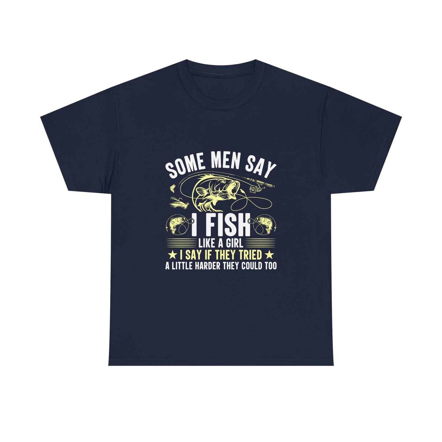 I Fish Like A Girl Fishing T-Shirt – Funny Women's Angler Tee