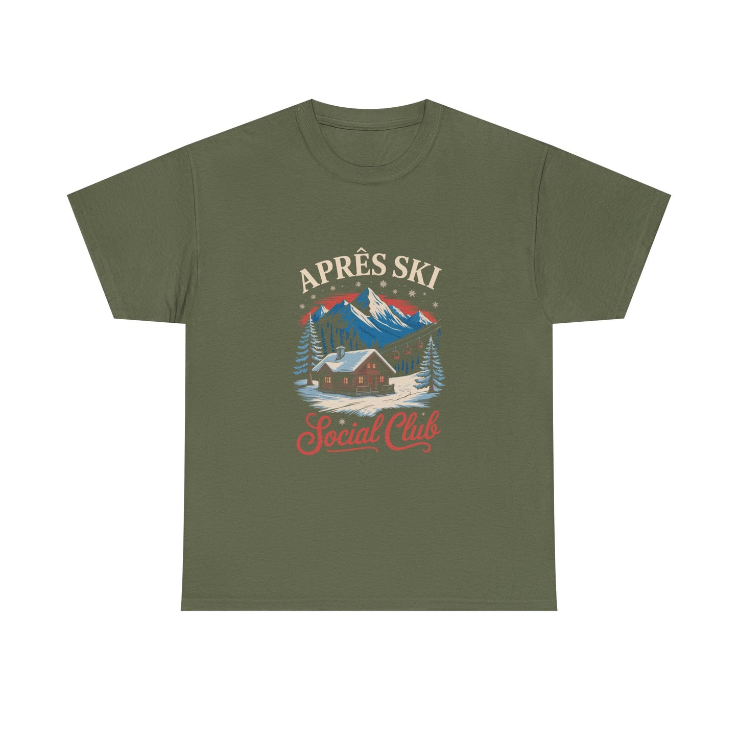 T-Shirt — Apres Ski Social Club Mountain Lodge Graphic Tee