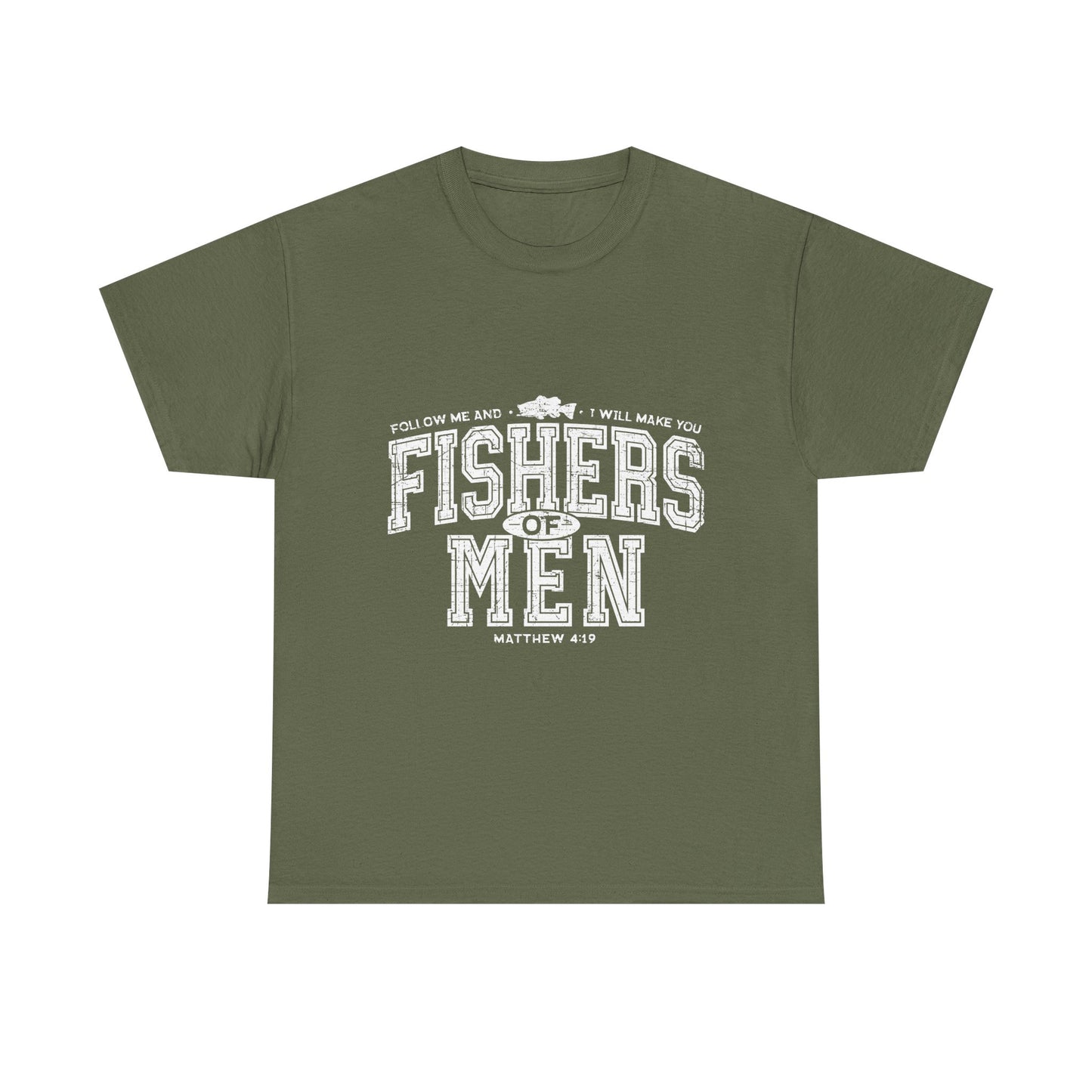 Fishers of Men Tee — Matthew 4:19 Christian Fishing Apparel
