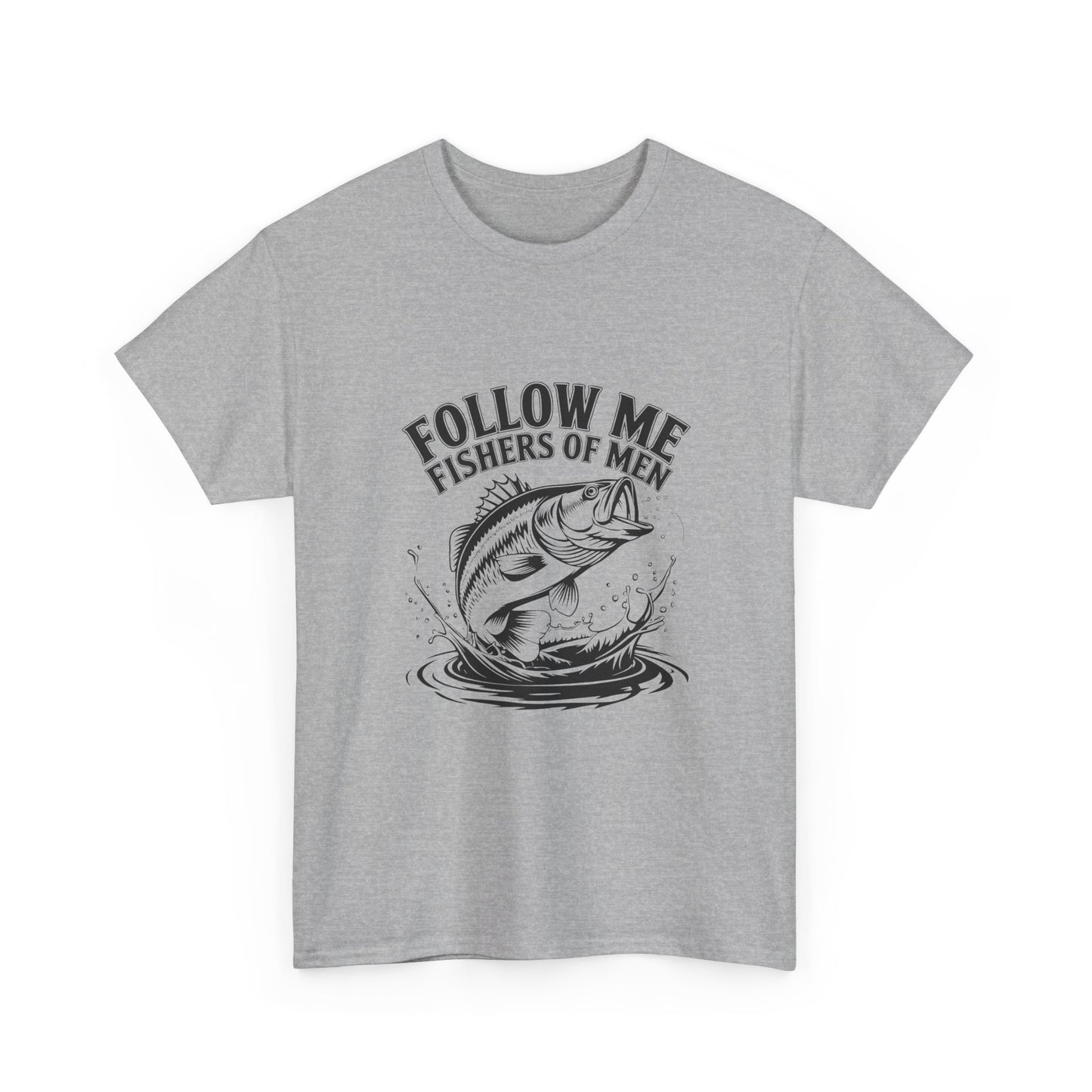 Follow Me Fishers of Men T-Shirt – Christian Fishing Graphic Tee