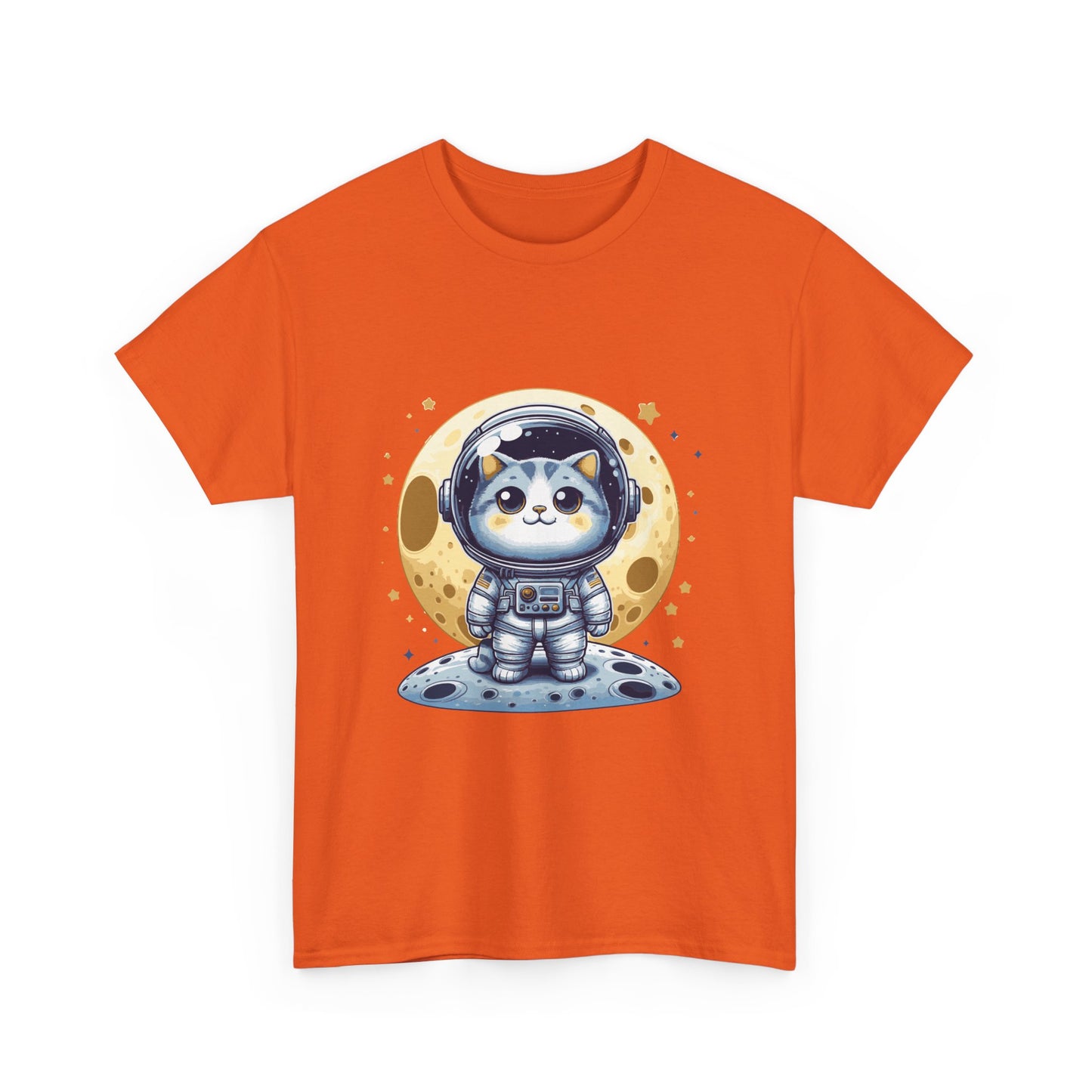 Astronaut Cat T-Shirt — Cute Space Cat Tee