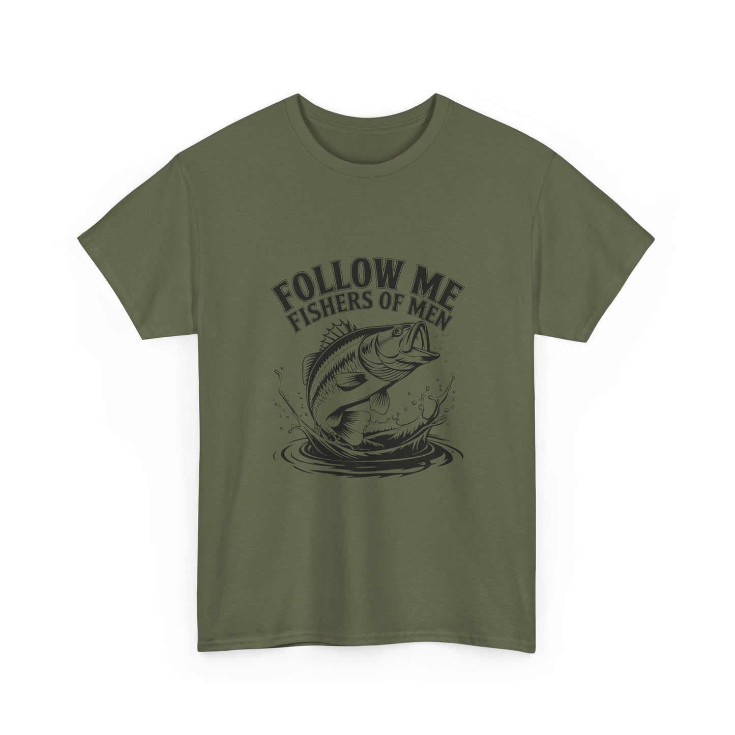 Follow Me Fishers of Men T-Shirt – Christian Fishing Graphic Tee