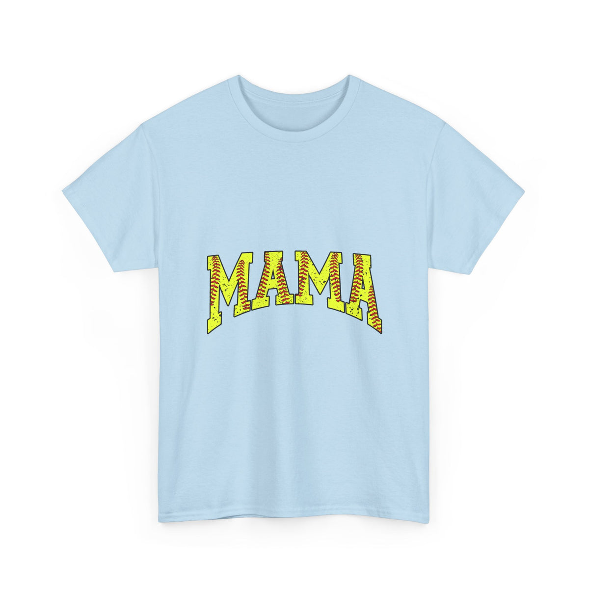 Mama Yellow Tiger Stripe Graphic Tee