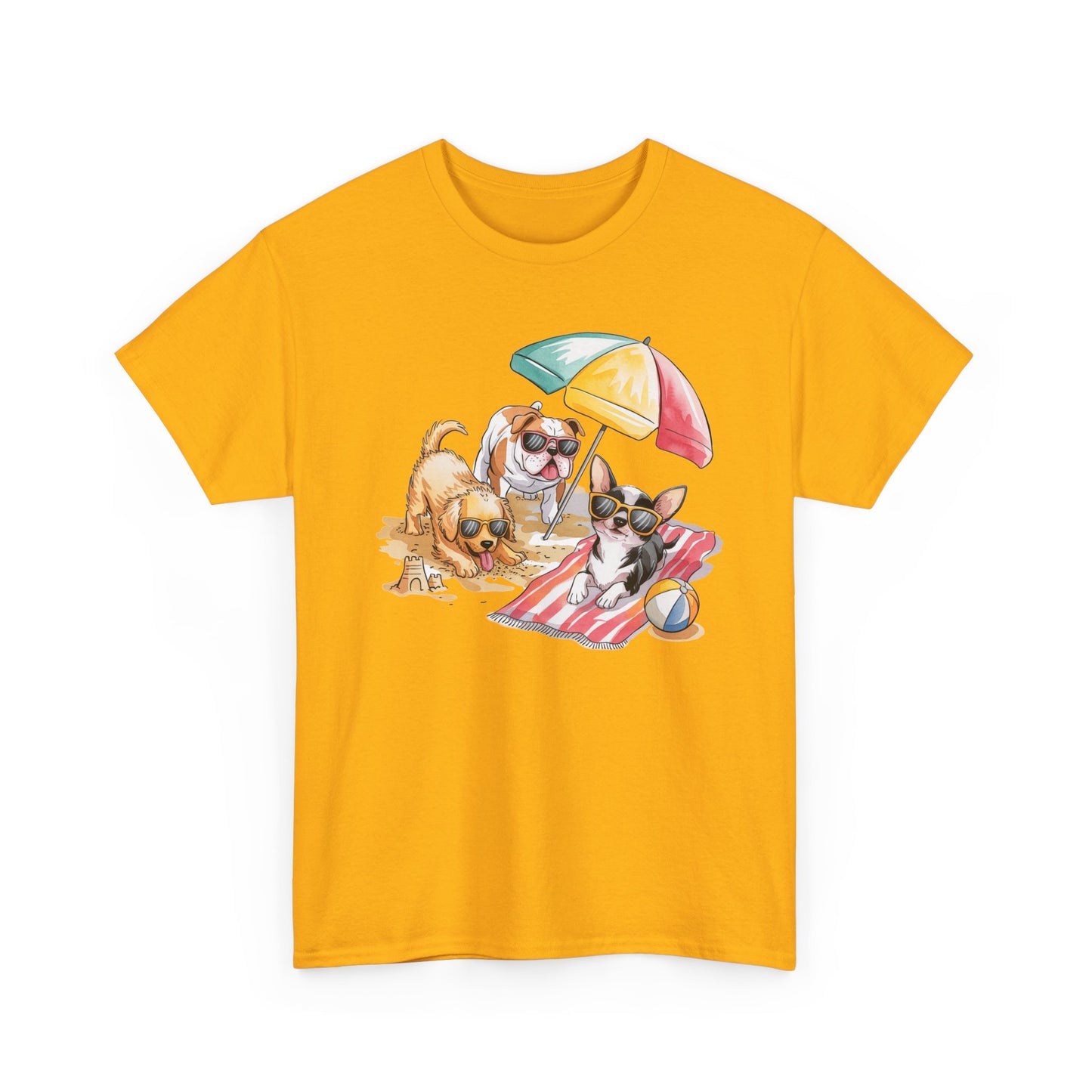 Chihuahua Beach Day T-Shirt
