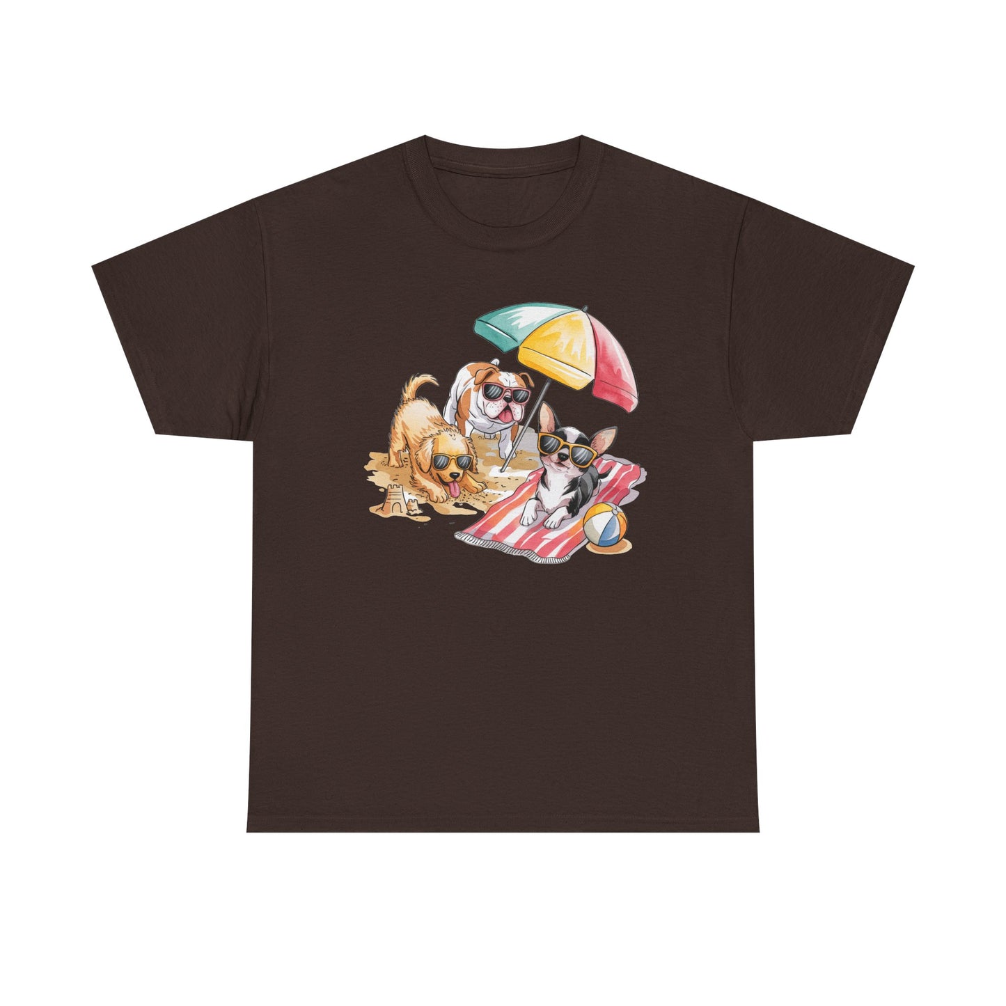 Chihuahua Beach Day T-Shirt