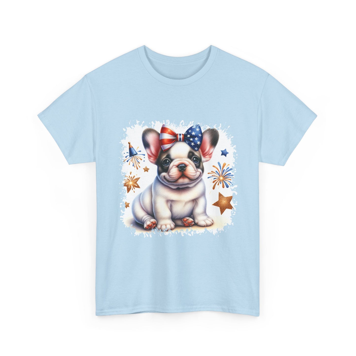 Patriotic French Bulldog Tee