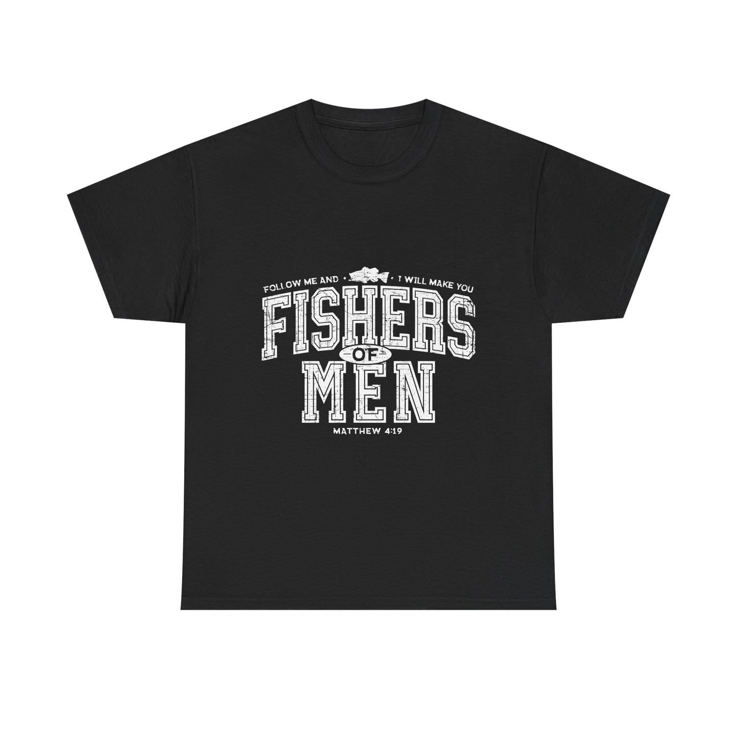 Fishers of Men Tee — Matthew 4:19 Christian Fishing Apparel