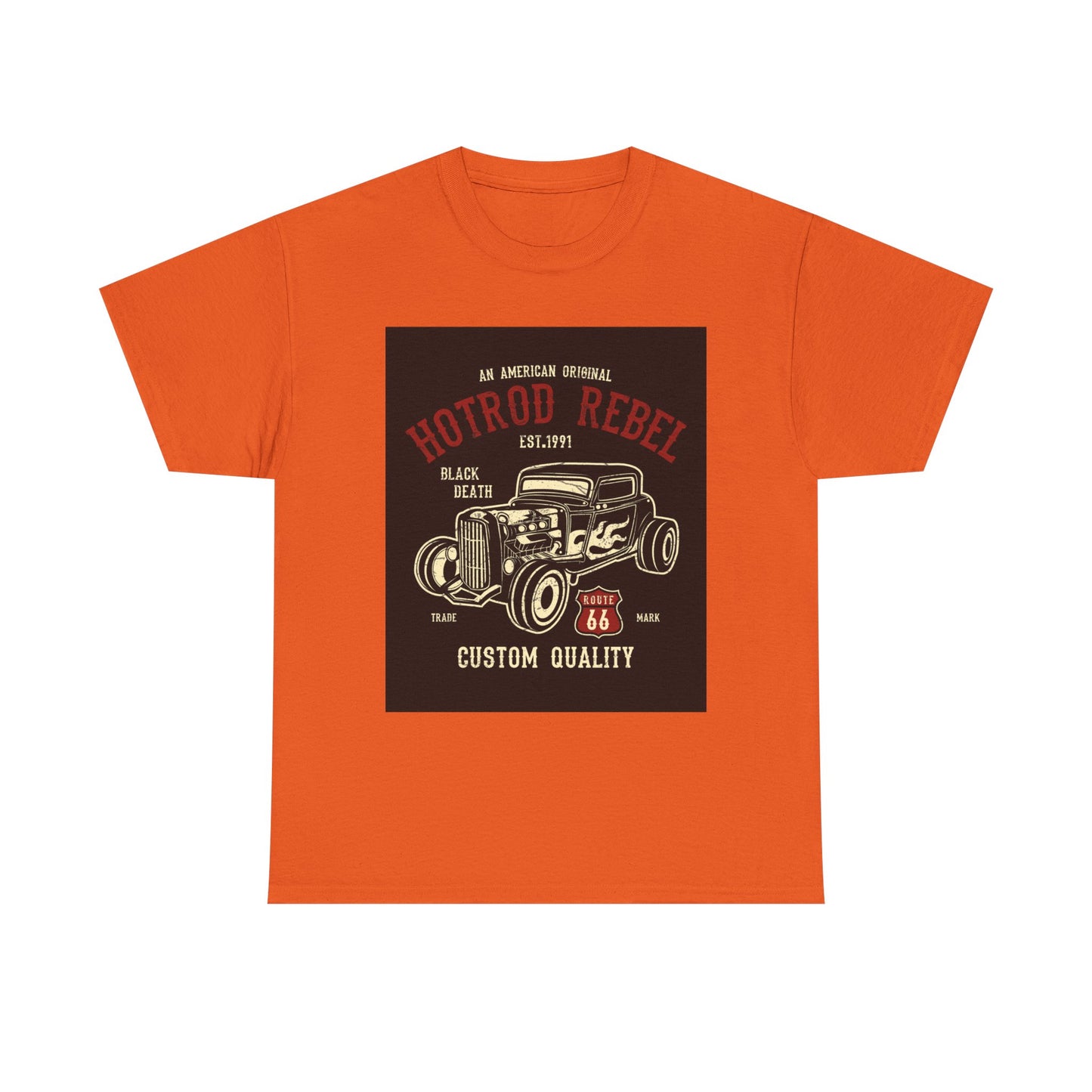 Hotrod Rebel T-Shirt – Vintage Custom Car Graphic Tee
