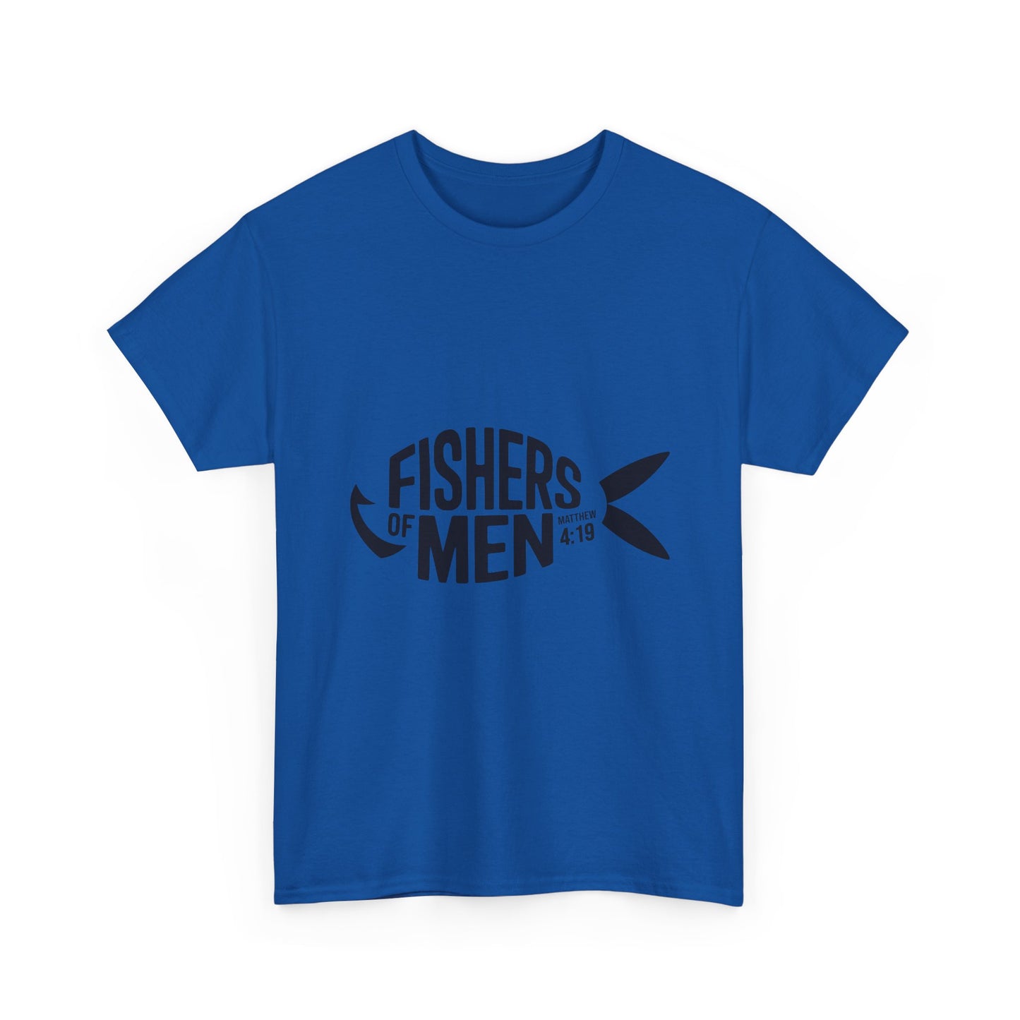Fishing T-Shirt - "Fishers of Men" Christian Faith Graphic Tee