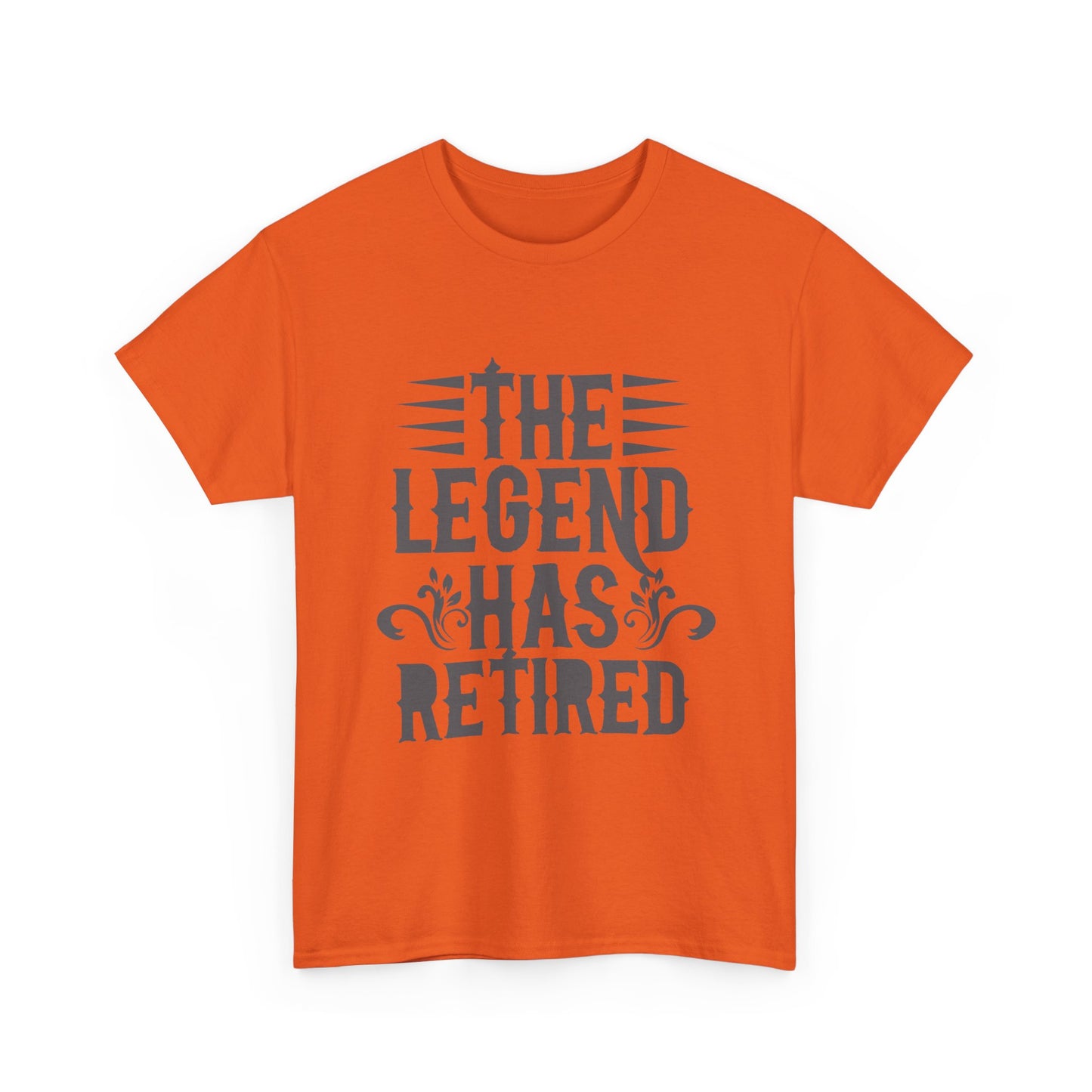 Retirement Tee - "The Legend Has Retired" Funny Retirement T-Shirt