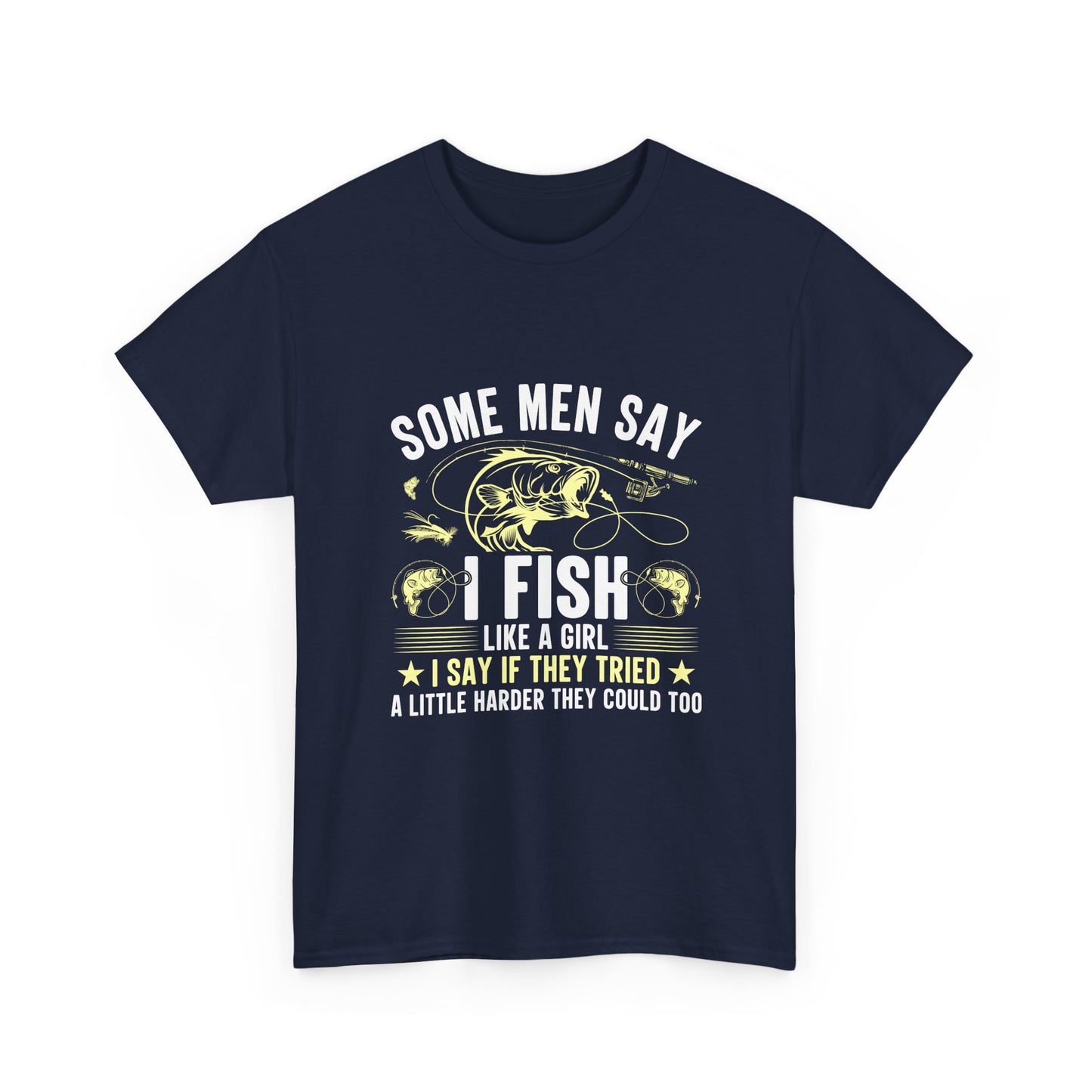 I Fish Like A Girl Fishing T-Shirt – Funny Women's Angler Tee
