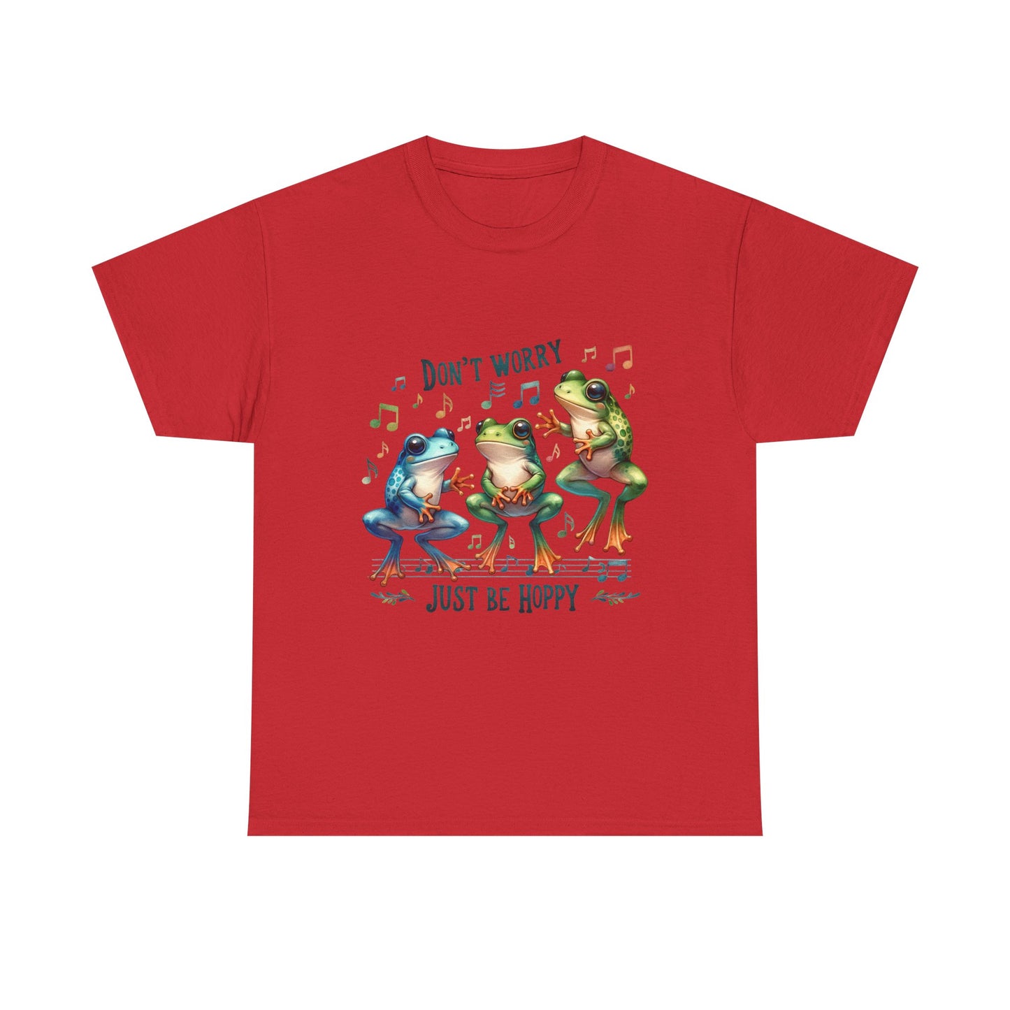 Don't Worry, Just Be Hoppy Frog T-Shirt