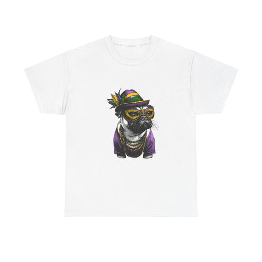 Mardi Gras Pug T-Shirt