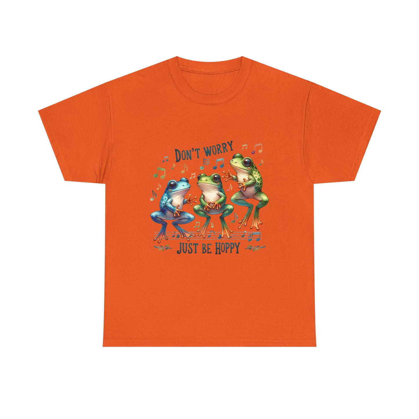 Don't Worry, Just Be Hoppy Frog T-Shirt
