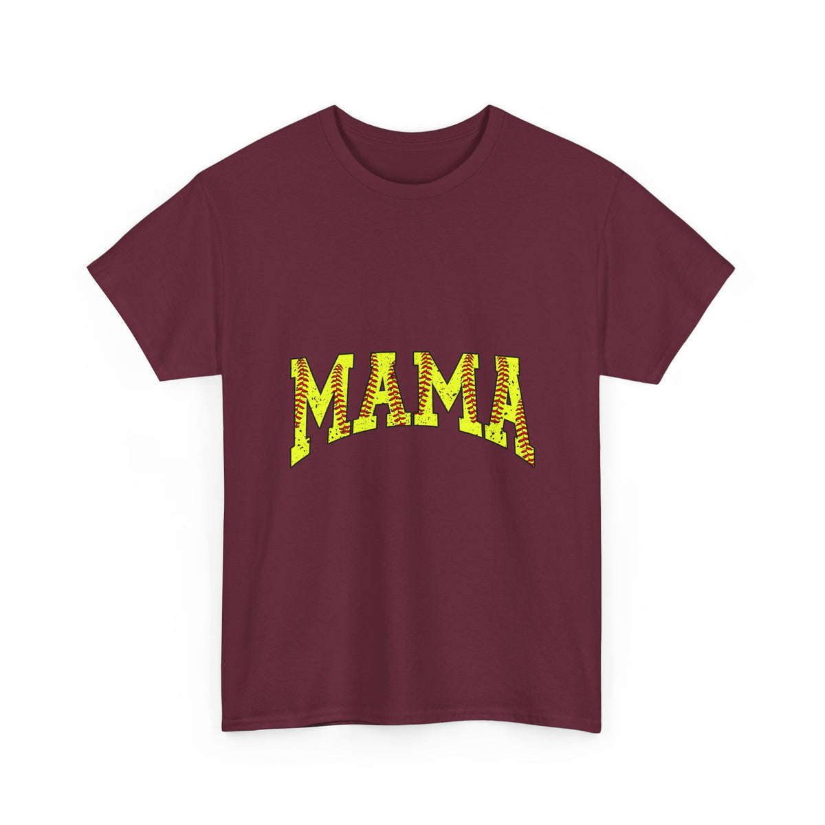 Mama Yellow Tiger Stripe Graphic Tee