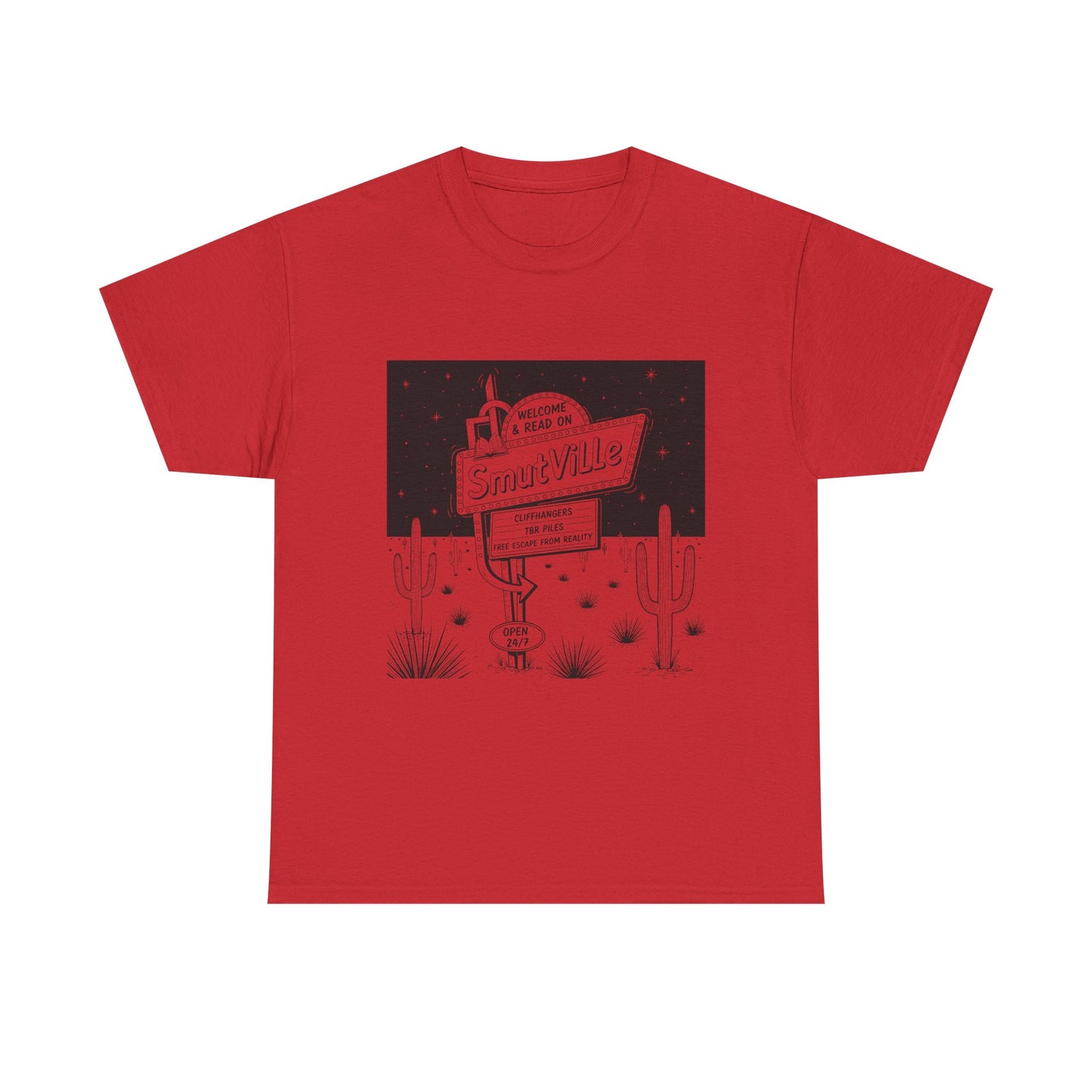 T-Shirt — 'Welcome to Snuuville' Vintage Desert Sign Graphic Tee