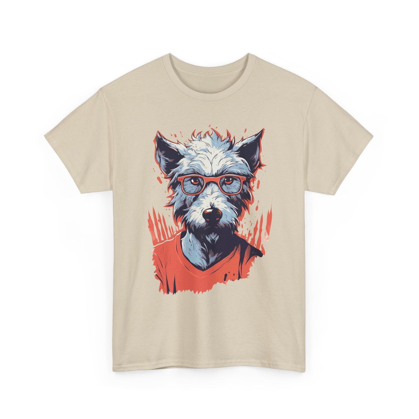 Hipster Dog T-Shirt — Cool Glasses Westie Graphic Tee