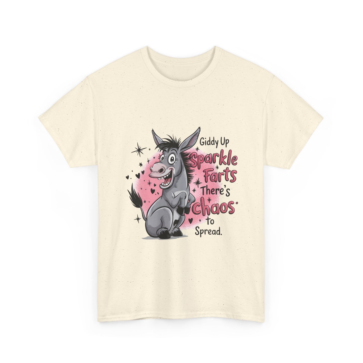 Donkey "Sparkle Farts" T-Shirt — Cute Funny Unicorn Alternative Tee
