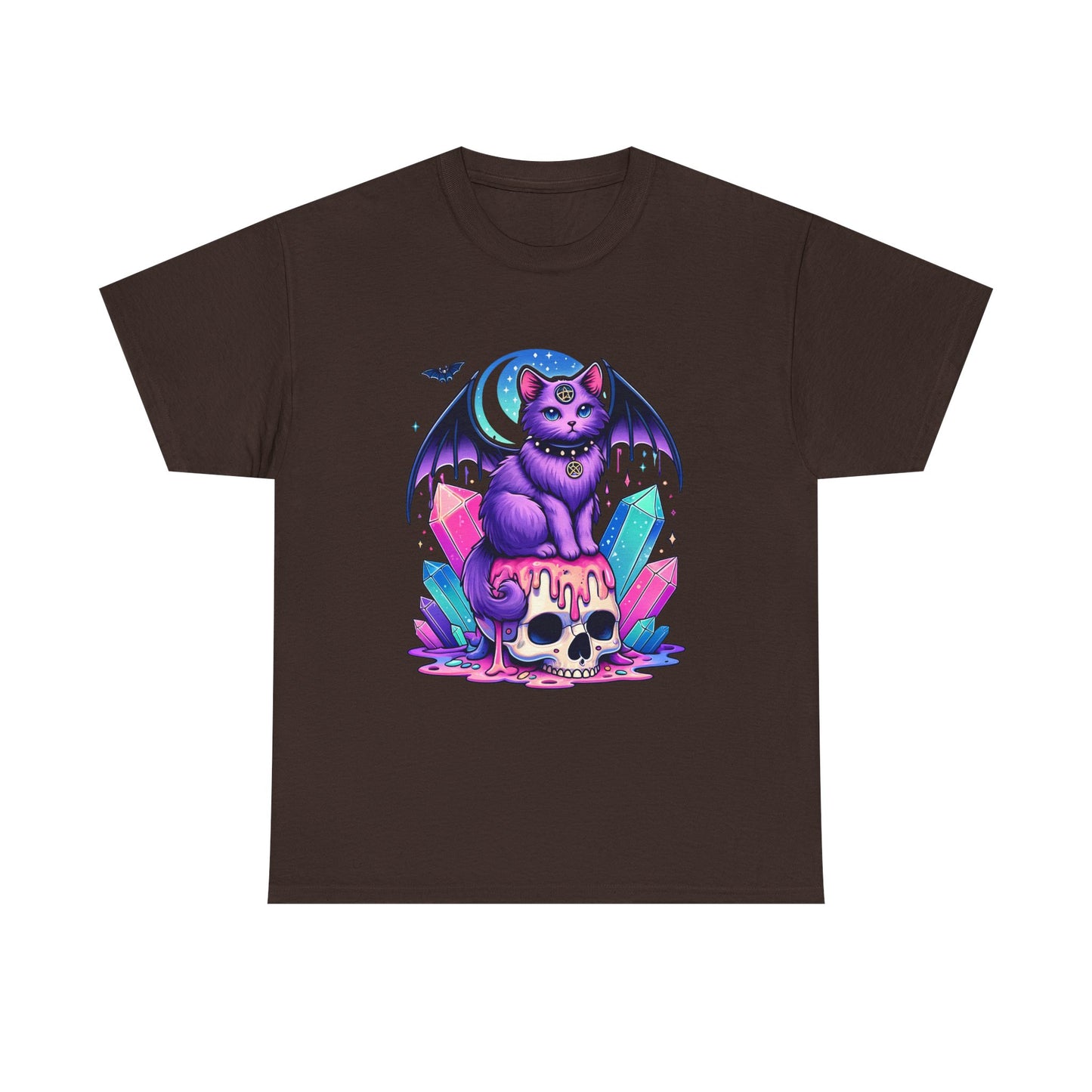 Gothic Crystal Cat T-Shirt