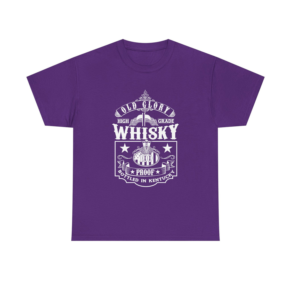 Whisky Distillery Crest T-Shirt — Vintage Bourbon Logo Tee