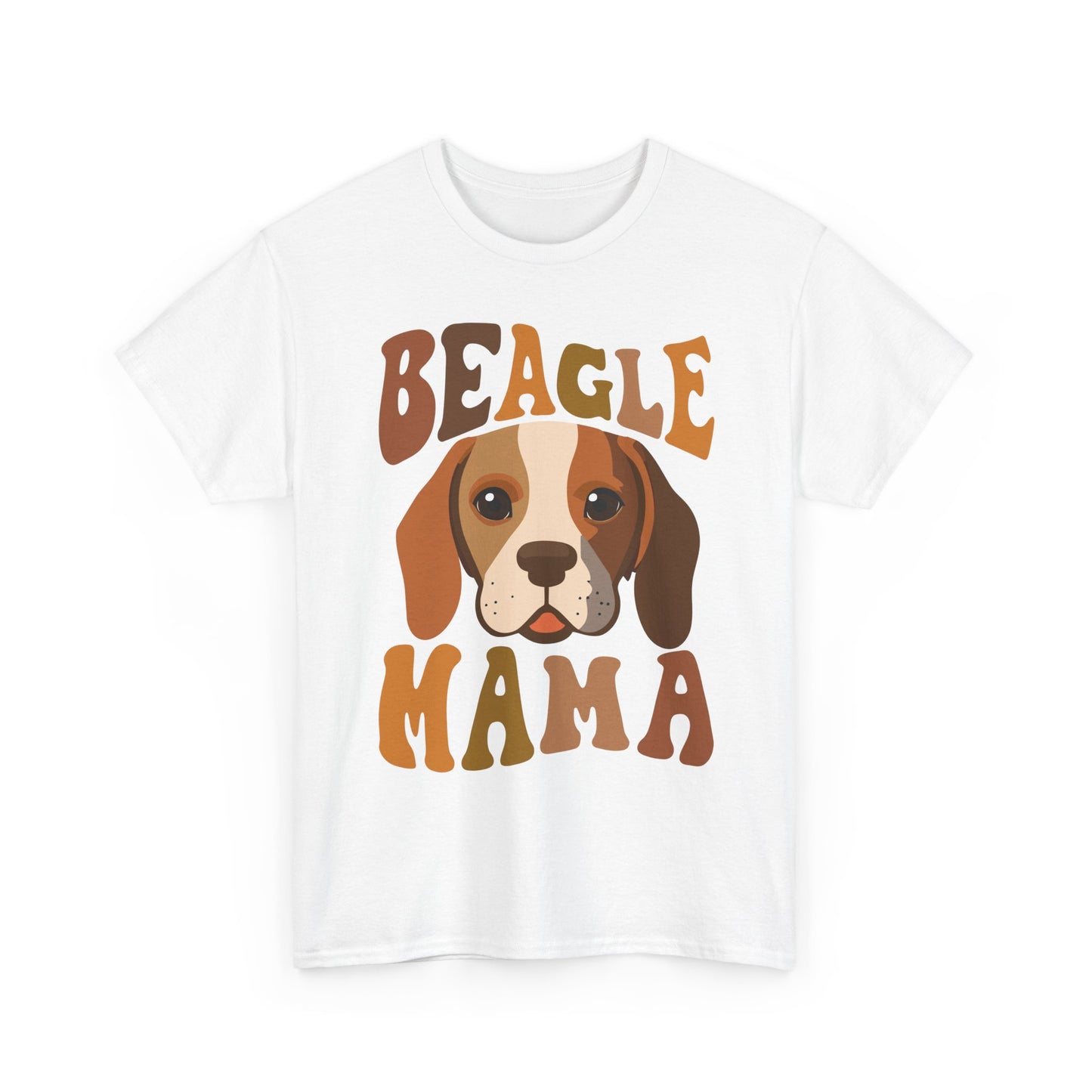Beagle Mama T-Shirt — Cute Retro Beagle Mom Tee